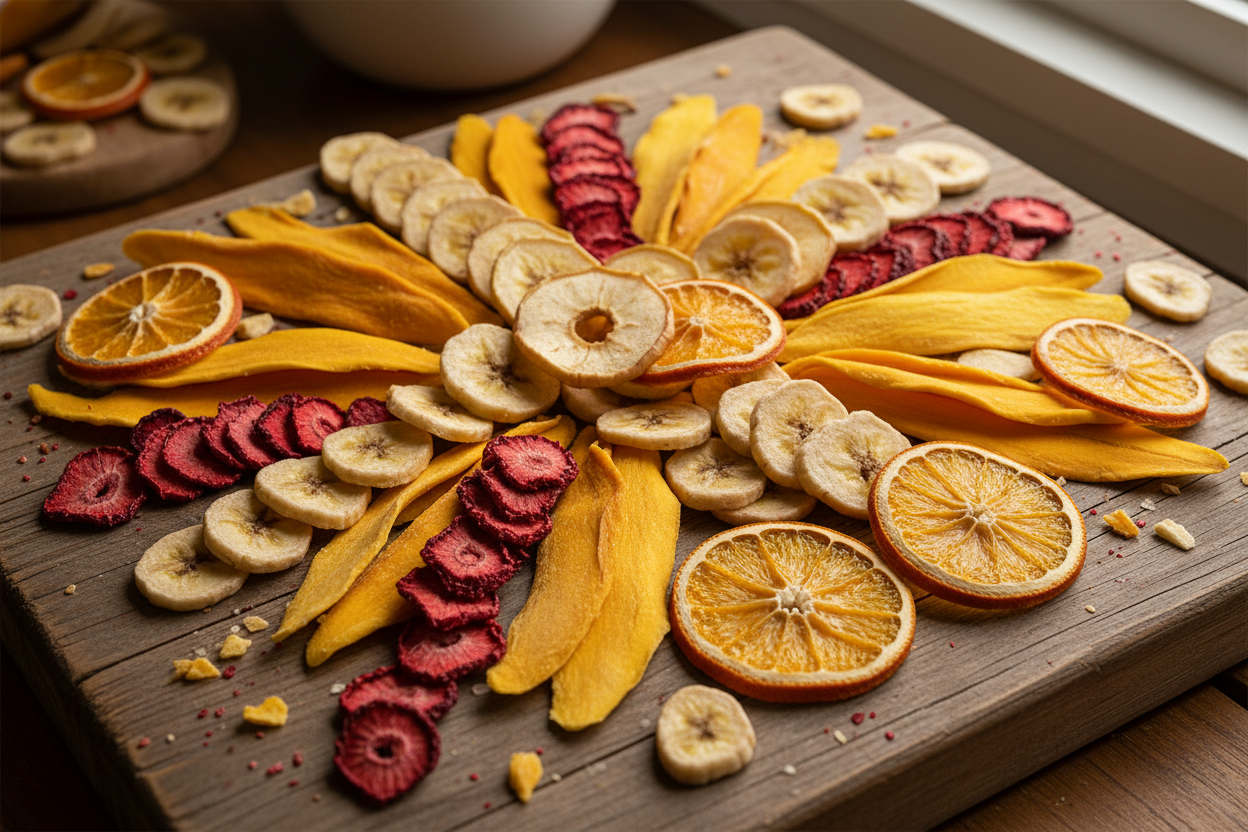 Dehydrate fruits