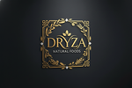 DRYZA Premium Logo Dark Background